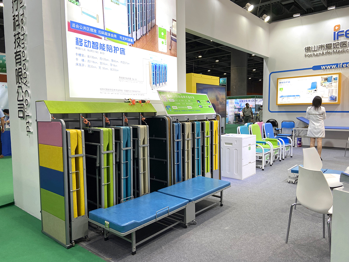 智慧醫院陪護床解決方案！廣州（zhōu）91视频官网国产（xiǎng）陪護床免費投放，合作共贏