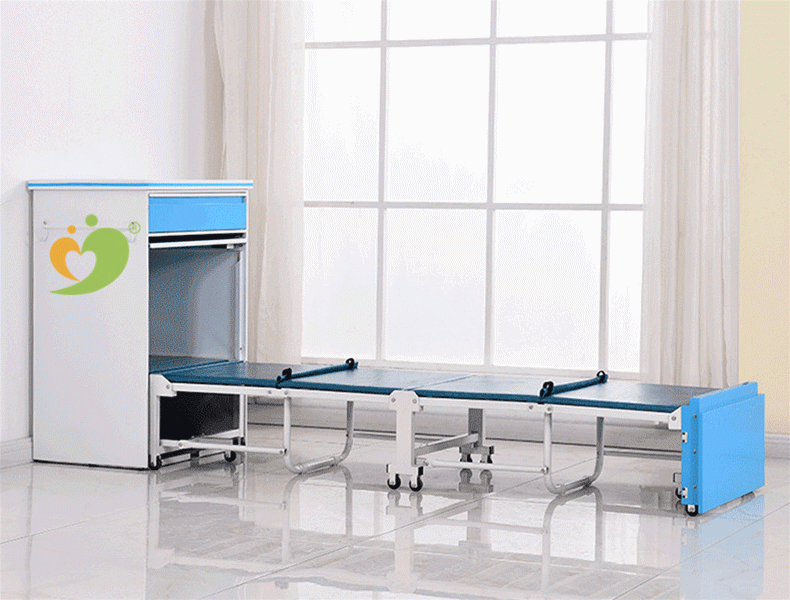 上翻門床頭櫃式共享陪護床（chuáng）